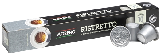 MORENO CÁPSULAS DE CAFÉ RISTRETTO MORENO CÁPSULAS DE CAFÉ RISTRETTO