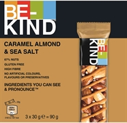 BEKIND CARAMEL, ALMOND & SEA SALT BEKIND CARAMEL, ALMOND & SEA SALT