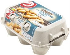 AUCHAN 6 OVOS FRESCOS CAT.A CLASSE L AUCHAN 6 OVOS FRESCOS CAT.A CLASSE L
