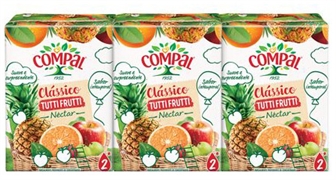 COMPAL CLÁSSICO NÉCTAR TUTTI FRUTTI COMPAL CLÁSSICO NÉCTAR TUTTI FRUTTI