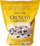 GOLDEN BRIDGE (ALDI) CRUNCHY GRANOLA