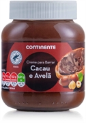 CONTINENTE Creme para Barrar Cacau e Avelã