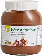 POLEGAR (AUCHAN) Pâte à tartiner cacao et noisettes