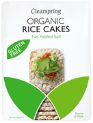 CLEARSPRING Organic wholegrain rice cakes no added salt