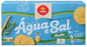 VIEIRA BOLACHAS DE ÁGUA E SAL E AZEITE