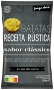 PINGO DOCE BATATAS FRITAS LISAS RECEITA RÚSTICA SABOR CLÁSSICO