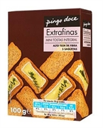 PINGO DOCE MINI TOSTAS INTEGRAL EXTRAFINAS