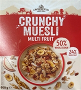 CROWNFIELD (LIDL) CRUNCHY MUESLI MULTI FRUIT