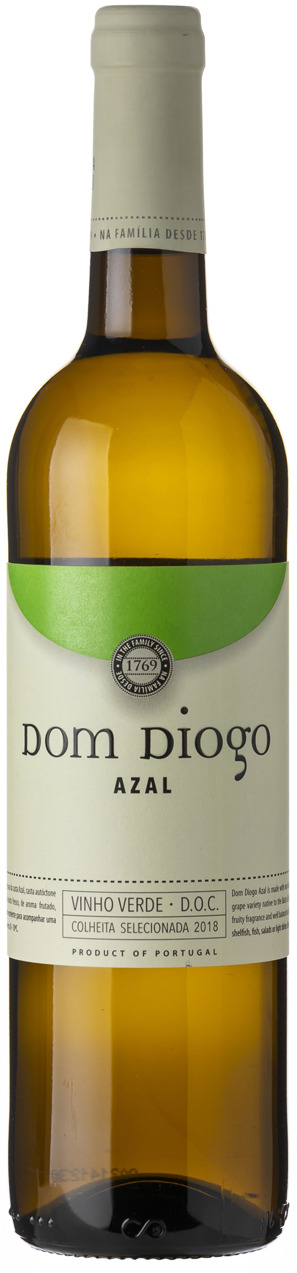 DOM DIOGO AZAL COLHEITA SELECIONADA 2018 BRANCO