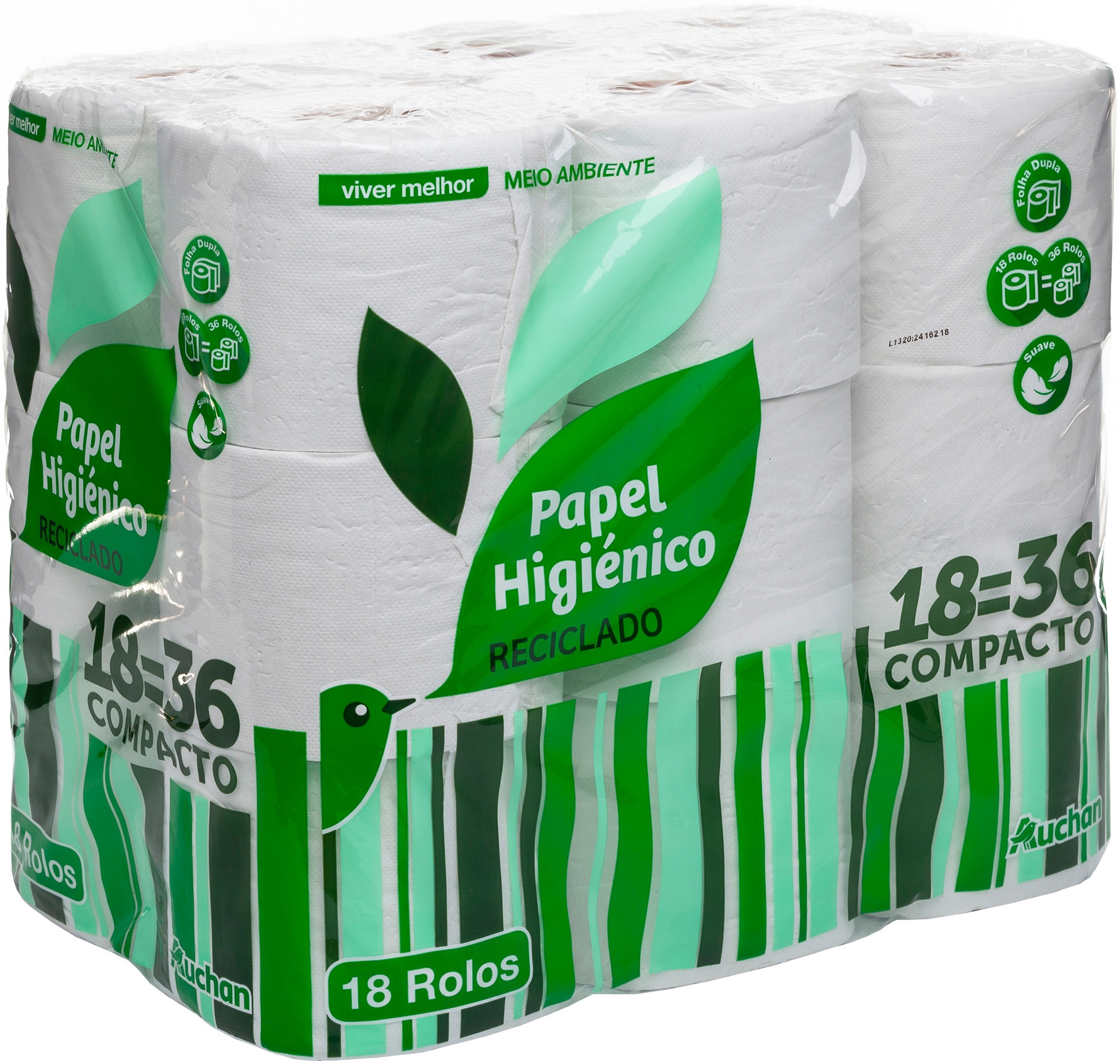 AUCHAN VIVER MELHOR: MEIO AMBIENTE, 2 FOLHAS