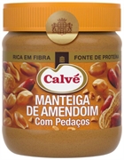 CALVÉ Manteiga de amendoim com pedaços