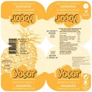 YOÇOR Gelatina sabor a Ananás