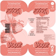 YOÇOR Gelatina sabor a Morango