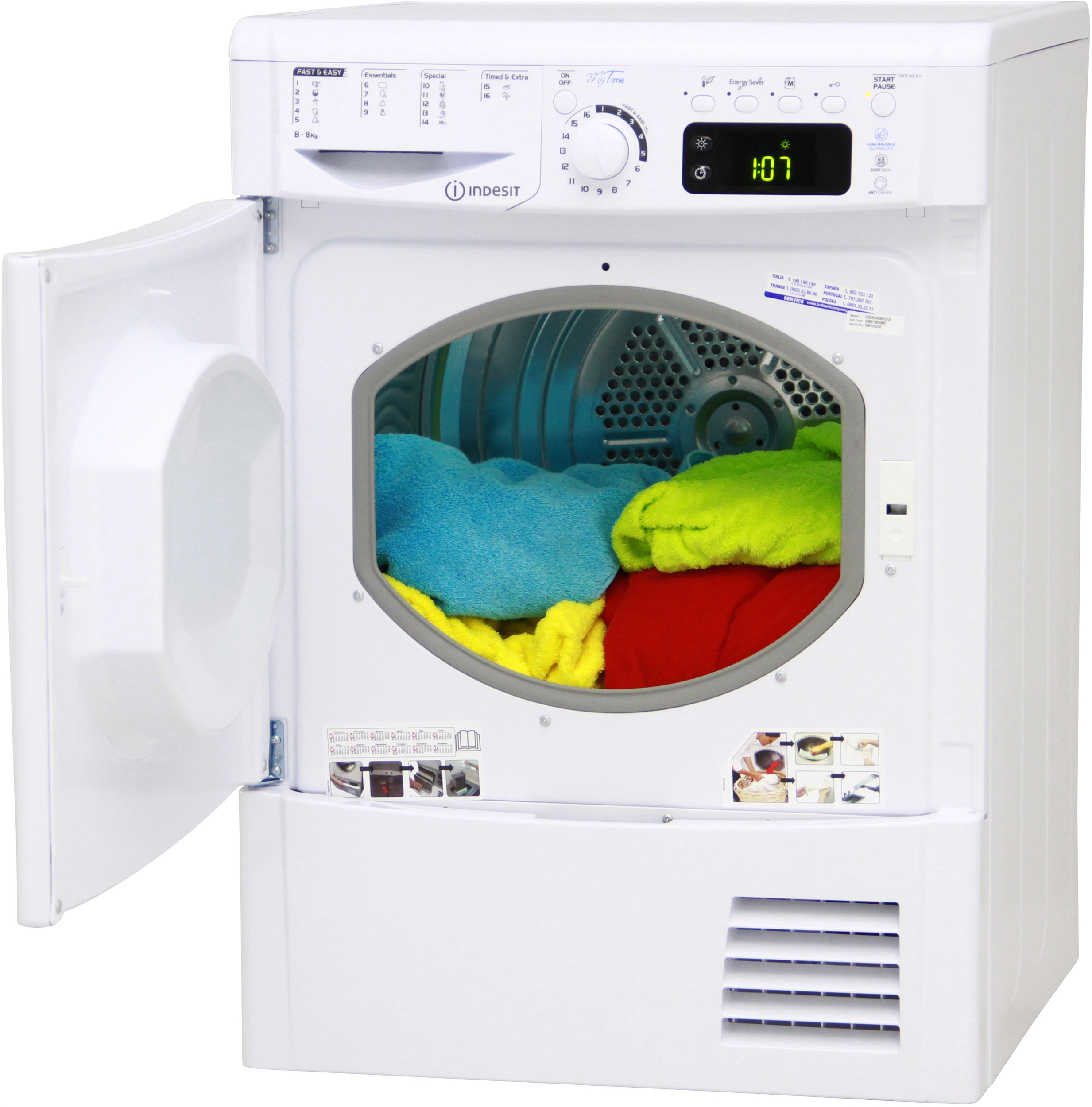 INDESIT EDCE G45 B H (EU)