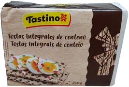 TASTINO (LIDL) Tostas integral Centeio