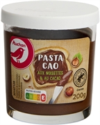 AUCHAN Pasta Cao - Aux Noisettes & Au Cacao