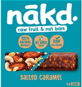 NAKD RAW FRUIT & NUT BAR SALTED CARAMEL