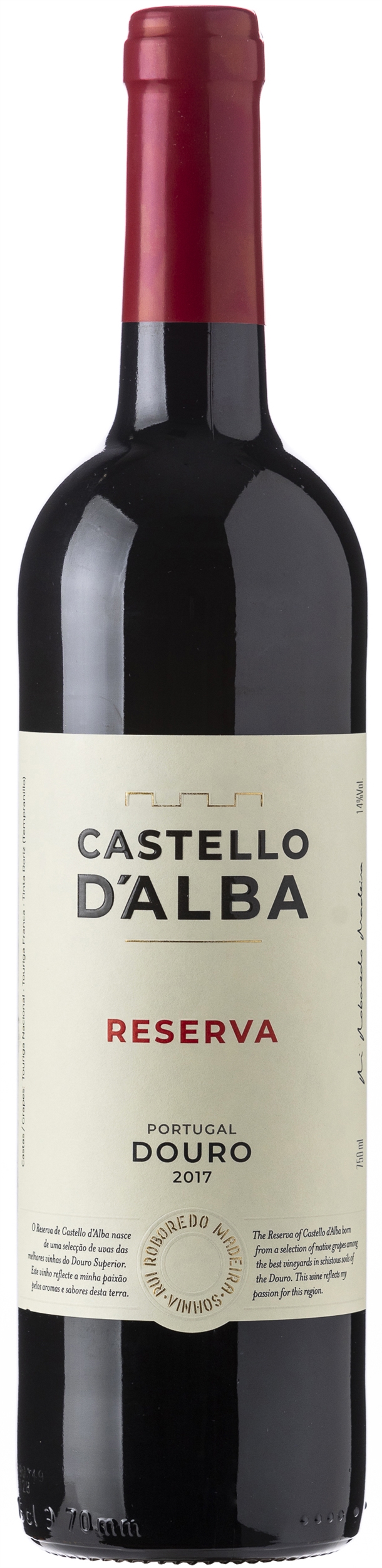 CASTELLO D`ALBA RESERVA 2017 TINTO