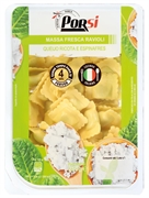 PORSI (INTERMARCHÉ) MASSA FRESCA RAVIOLI QUEIJO RICOTA E ESPINAFRES