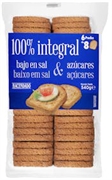 HACENDADO 100% integral baixo em sal & açucares