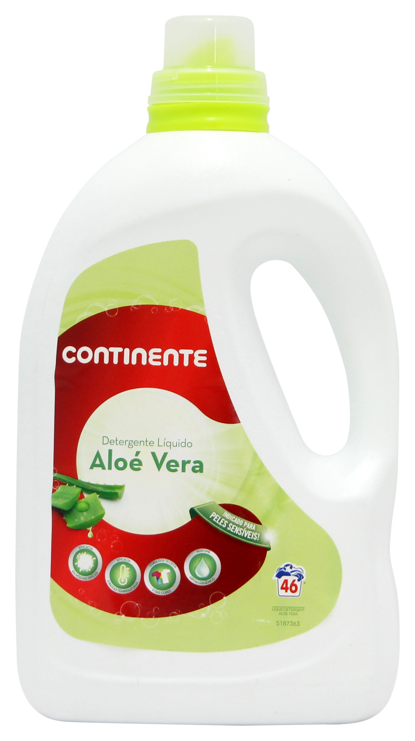CONTINENTE DETERGENTE LÍQUIDO ALOÉ VERA