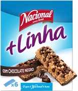 NACIONAL + LINHA BARRA DE CEREAIS COM CHOCOLATE NEGRO